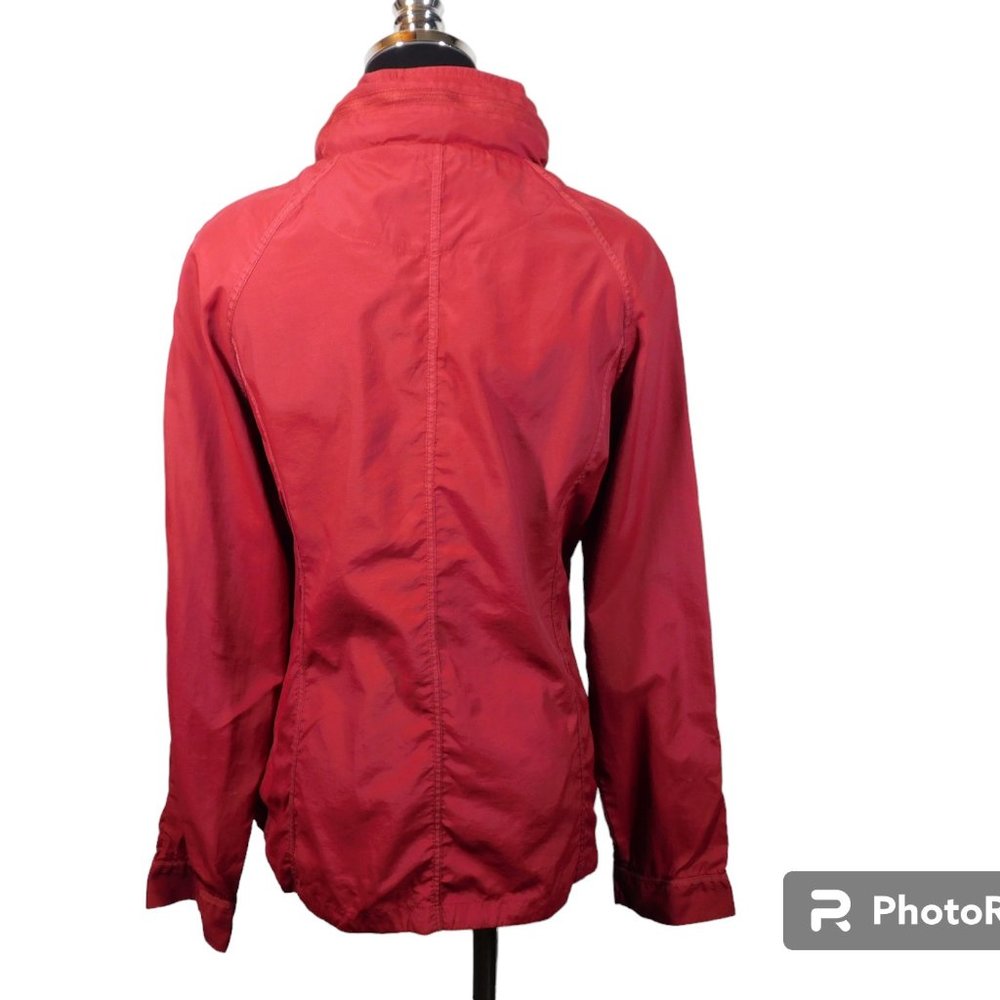 Pendleton Red Nylon Lightweight Zip Up Jacket Wit… - image 4
